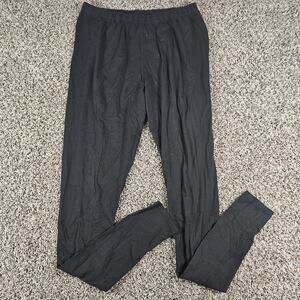 Biba Womens Sz XXL Pull On Athletic Pants Black Elastic Waist